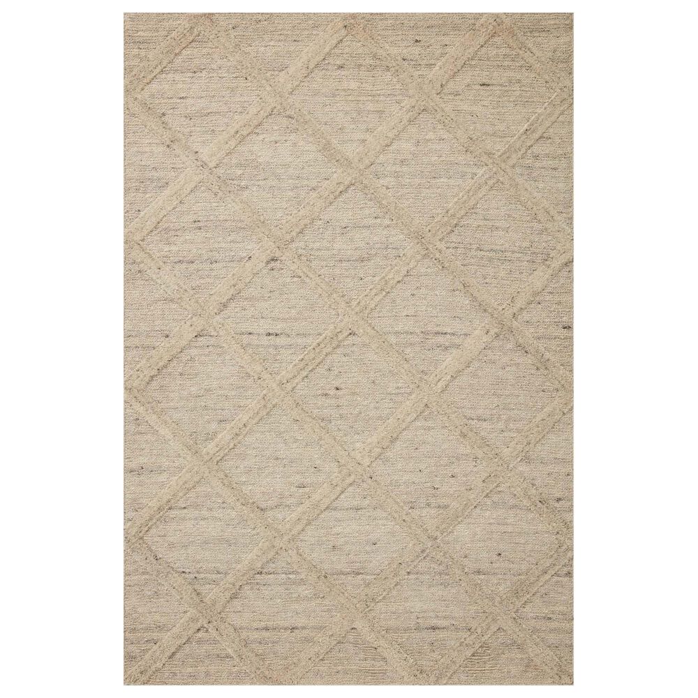 Magnolia Home Hunter 11"6" x 15" Oatmeal Area Rug, , large