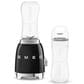 Smeg 2-Speed Personal Blender in Black and Chrome, , large