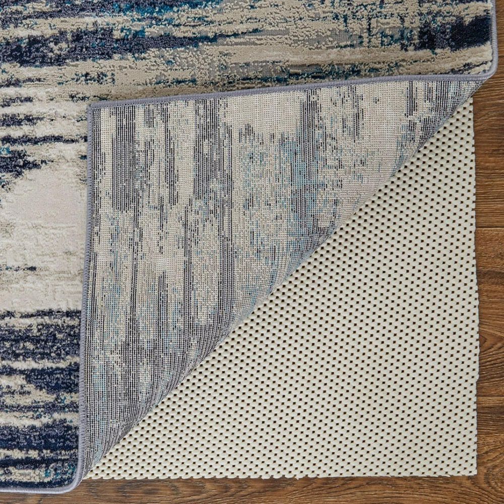 Feizy Rugs Indio 1&#39;8&quot; x 2&#39;10&quot; Beige and Blue Area Rug, , large