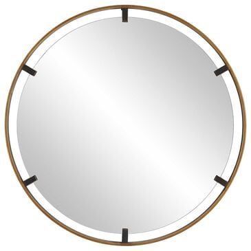 Uttermost Wall Mirror in Gold and Bronze, , large