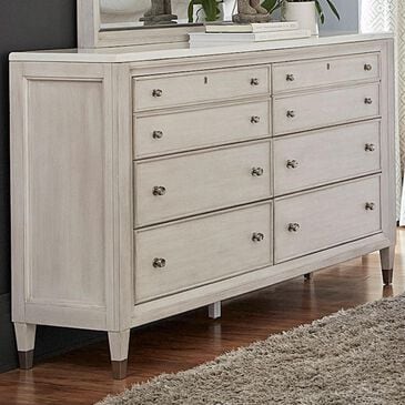 Chapel Hill Ashby Place 8-Drawer Dresser in White, , large