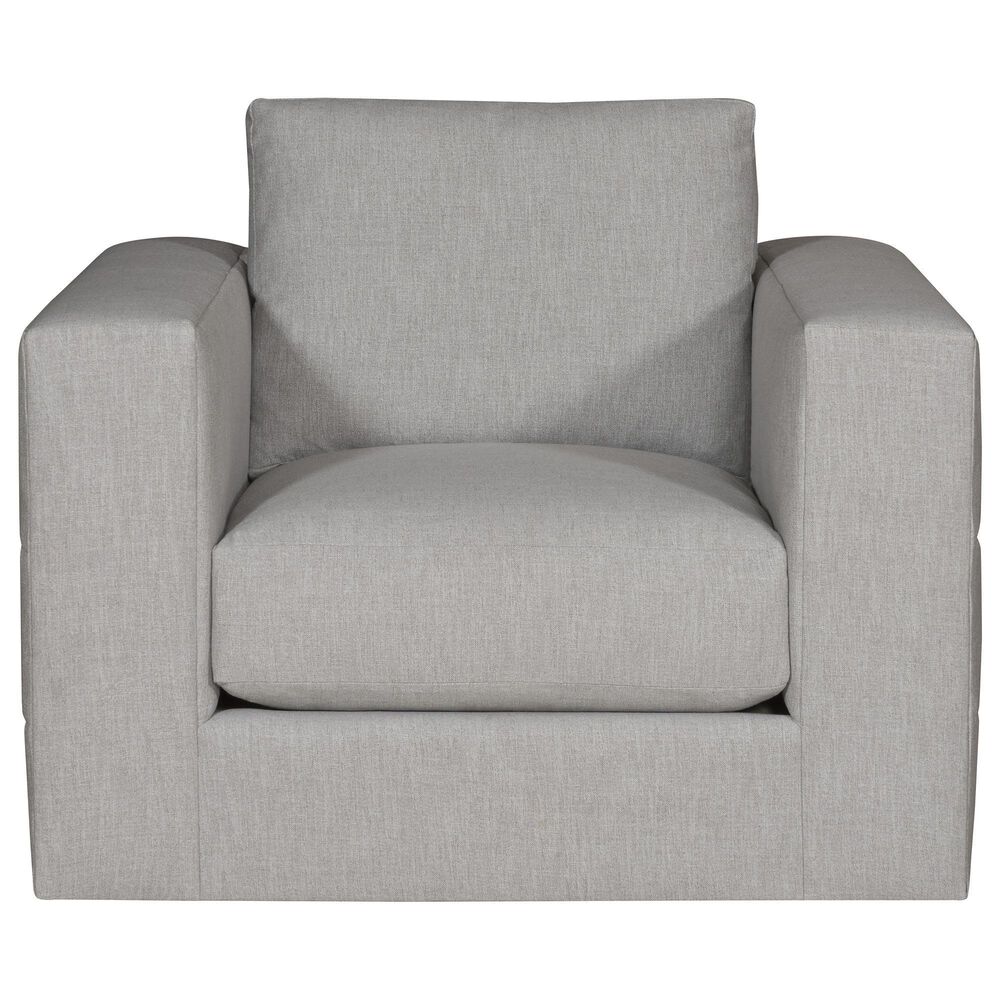 Vanguard Furniture Leone Swivel Chair in Identify Dove, , large