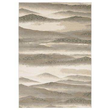 Oriental Weavers Evolution Sterling 982C 1"10" x 3"2" Beige Scatter Rug, , large