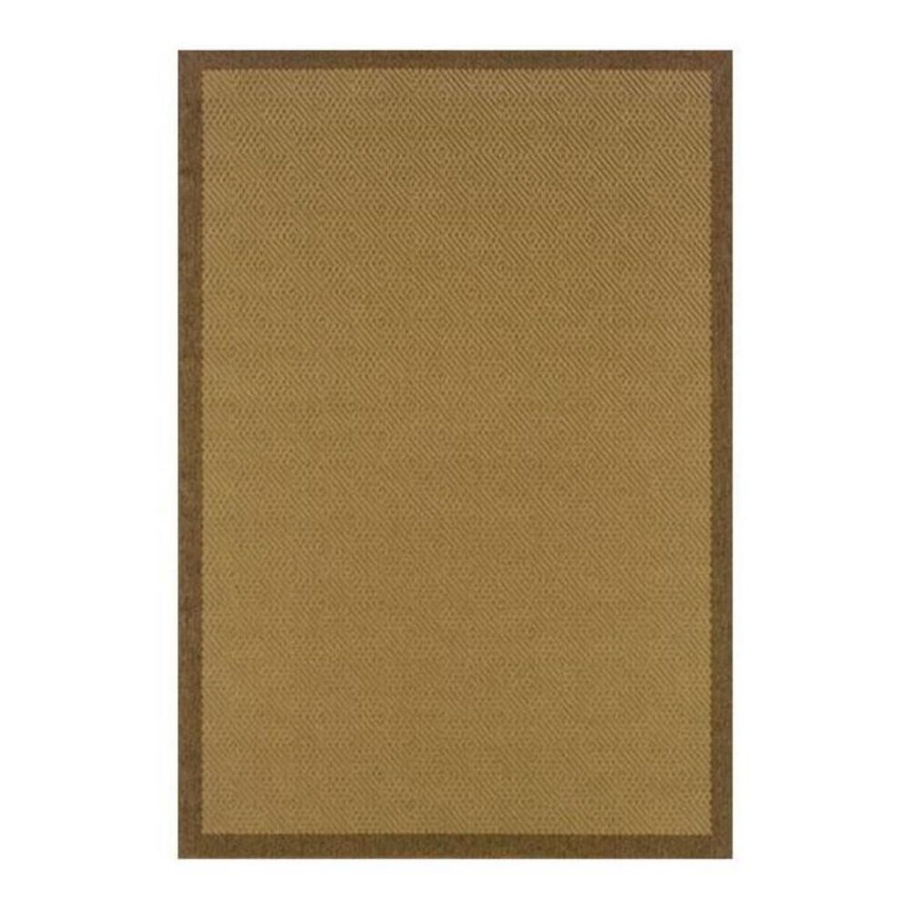 Oriental Weavers Lanai 525D 3"7" x 5"6" Tan Area Rug, , large