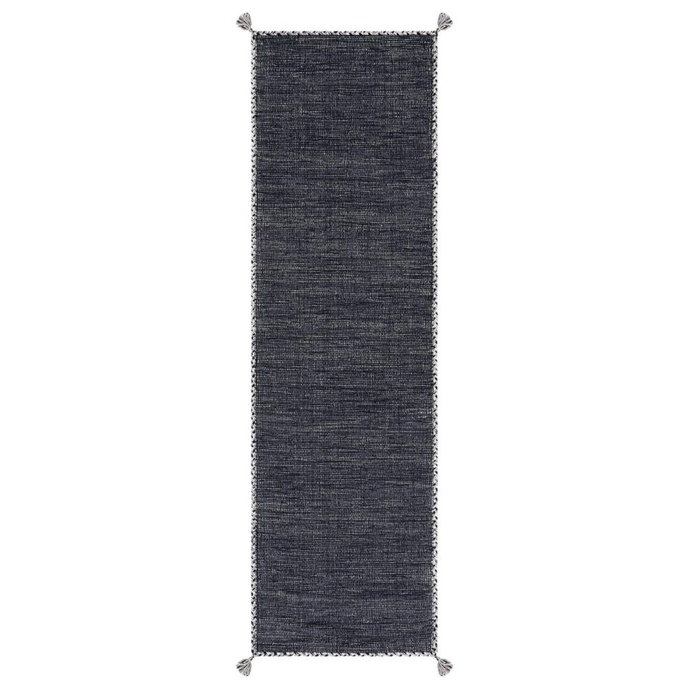 Safavieh Montauk 2"3" x 10" Grey and Black Runner, , large