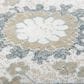 RIZZY Elite 2"6" x 8" Ivory and Light Grey Runner, , large