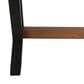 Classic Home Bellamy 78" Dining Table in Brown and Black - Table Only, , large