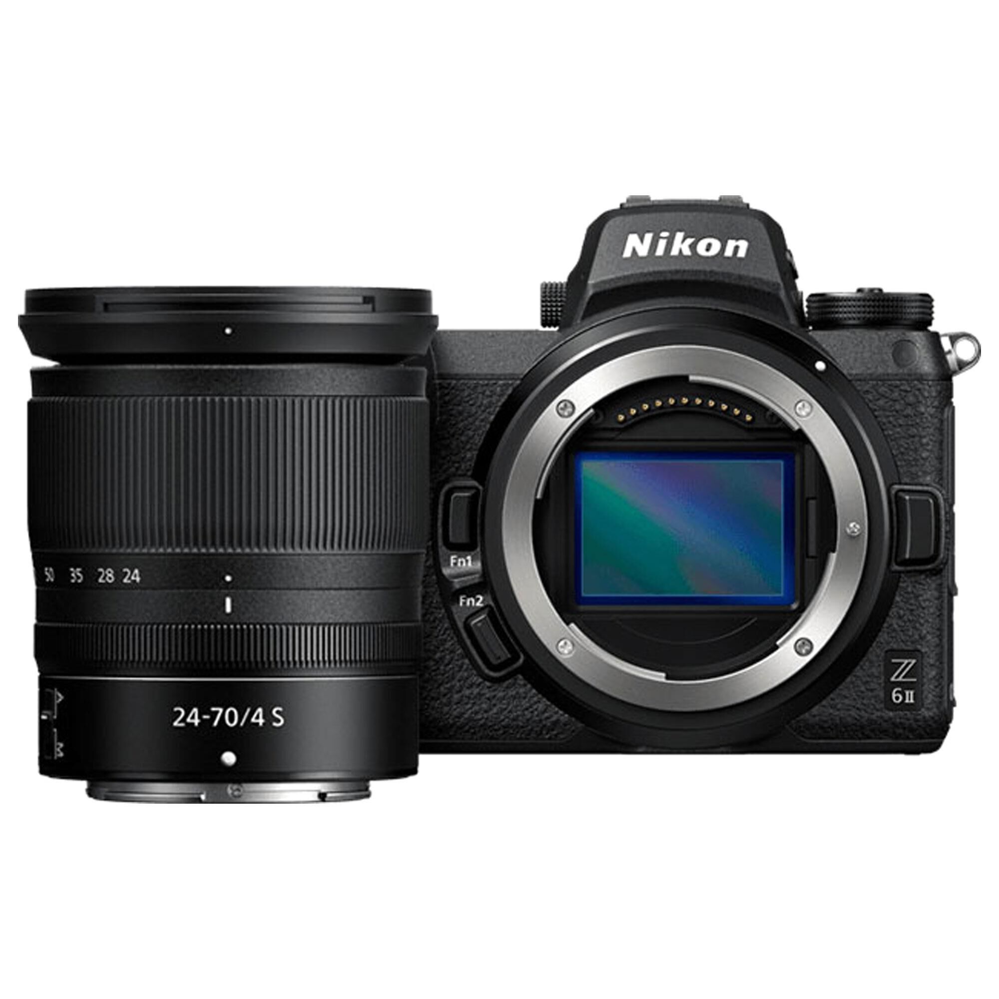 Nikon Z 6II FX-Format Mirrorless Camera with Z 24-70mm f/4 S Lens in Black  | Shop NFM