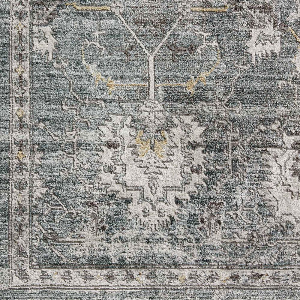 Loloi Bonney 11&#39;6&quot; x 15&#39;5&quot; Lagoon and Ivory Area Rug, , large