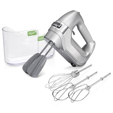 Hamilton Beach Professional 5-Speed Hand Mixer with Easy Clean Beaters in Silver, , large