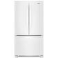 Whirlpool 25 Cu. Ft. 36" Wide French Door Refrigerator with Water Dispenser in White, , large