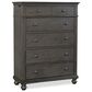 Riva Ridge Oxford 5-Drawer Chest in Peppercorn, , large