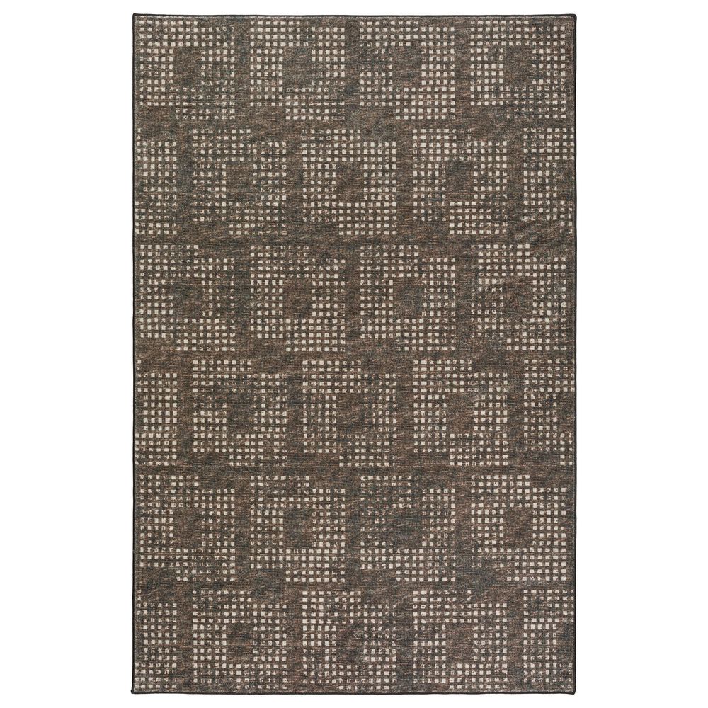 Dalyn Rug Company Delano 10" x 14" Chocolate Indoor/Outdoor Area Rug, , large