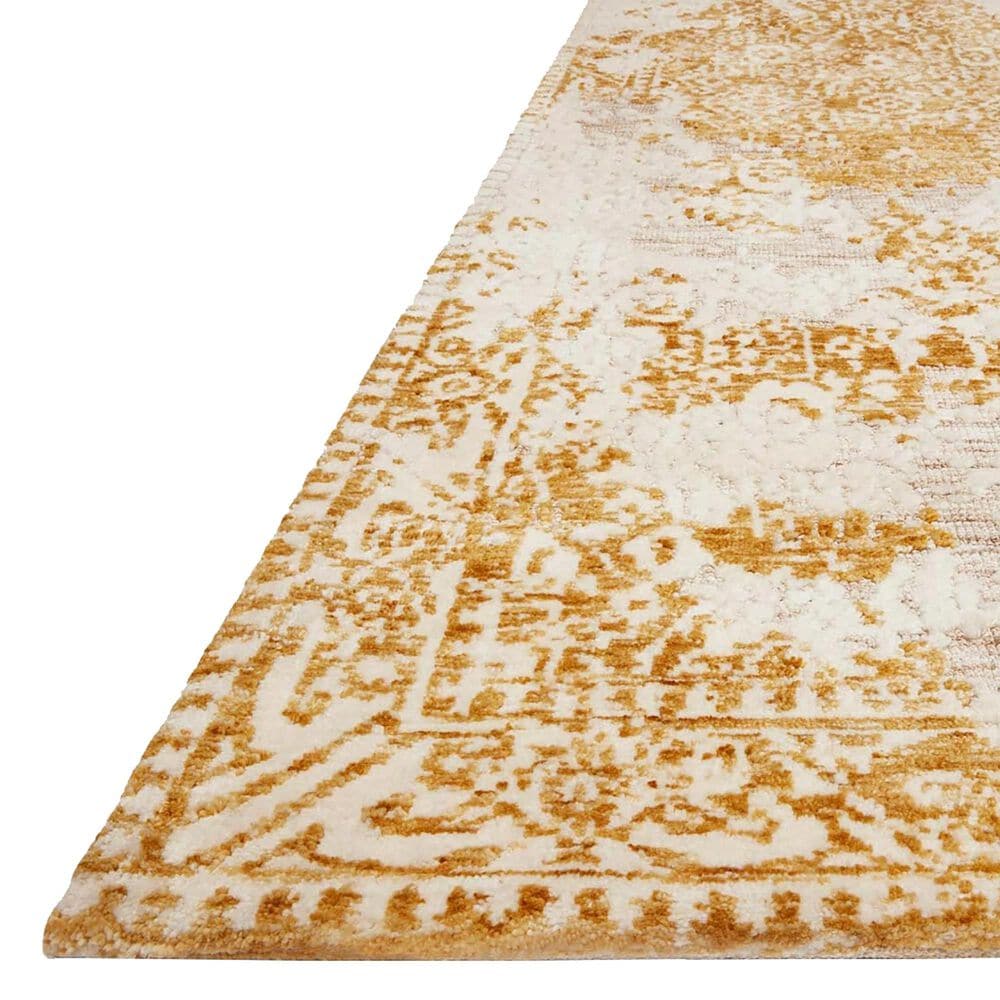 Magnolia Home Lindsay 2&#39;6&quot; x 7&#39;6&quot; Gold and Antique White Runner, , large