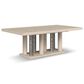 Bernhardt Prado Dining Table in Twany and Bright Graphite - Table Only, , large