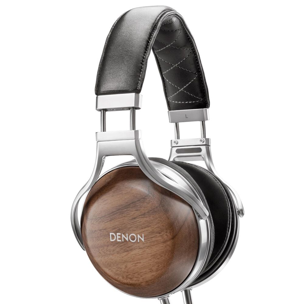 Denon Reference Hi-Fi American Walnut Over-the-Ear Headphones in Brown, , large