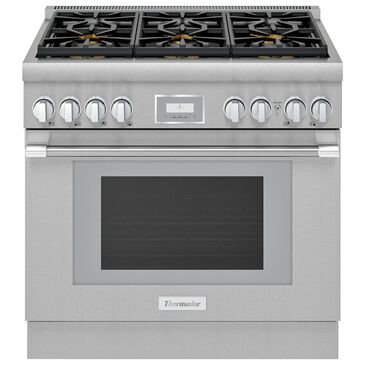 Thermador 36" Pro Harmony Dual Fuel Range in Stainless Steel, , large