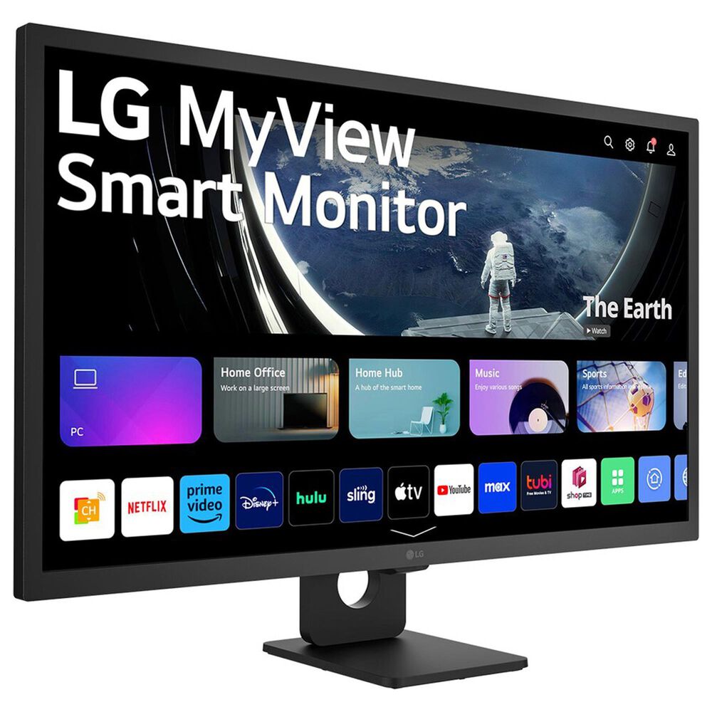 Lg Electronics MyView 32&quot; Full HD IPS Smart Monitor with webOS in Black, , large