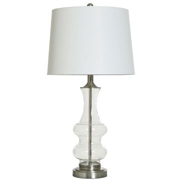 Flair Industries 30" Table Lamp in Clear, , large