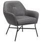 Zuo Modern Hans Accent Chair in Vintage Gray, , large