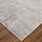 Feizy Rugs Whitton 9" x 12" Gray and Ivory Area Rug, , large