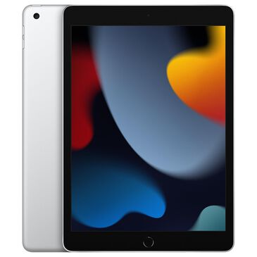 Apple iPad 9th Generation 10.2" (Latest Model) 64GB in Silver | Wi-Fi with 2-Year AppleCare+, , large