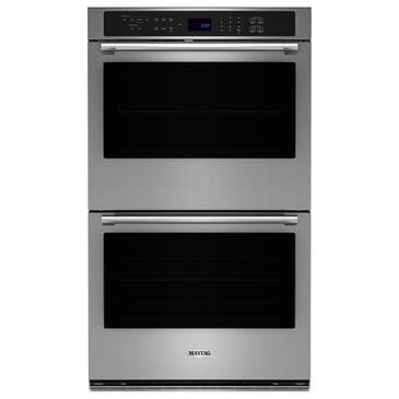 Maytag 30" Double Wall Oven with Air Fry and Basket in Fingerprint Resistant Stainless Steel, , large