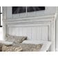 Signature Design by Ashley Kanwyn Queen Storage Bed in Distressed Whitewash, , large