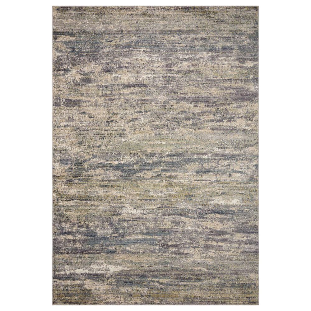 Loloi Arden 11"6" x 15"6" Granite and Ocean Area Rug, , large