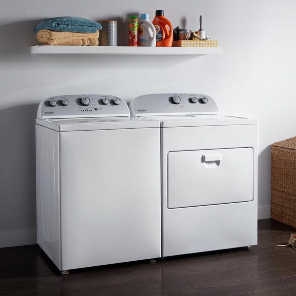 Whirlpool 7.0 Cu. Ft. Front Load Gas Dryer in White, , large