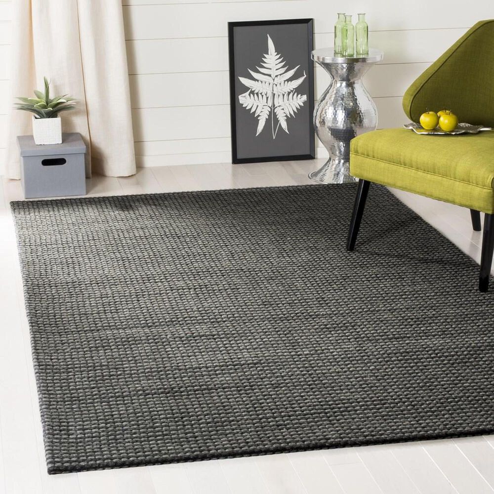 Safavieh Natura 3&#39; x 5&#39; Grey and Black Area Rug, , large