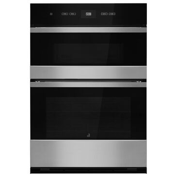 Jenn-Air Noir 30" Combination Electric Microwave and Wall Oven in Stainless Steel and Black, , large