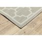 Oriental Weavers Portofino 1636H 6"7" x 9"2" Gray Area Performance Rug, , large