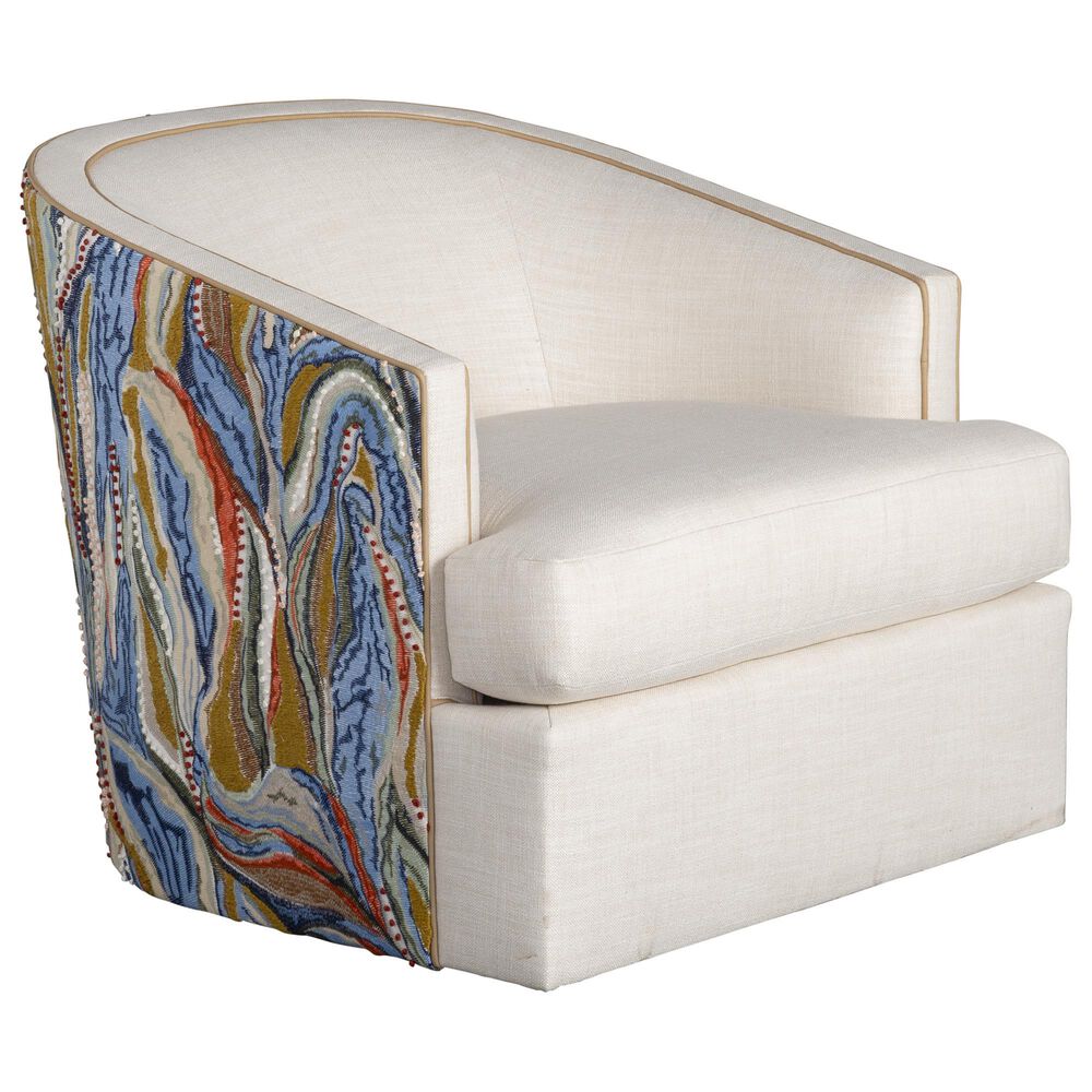 Massoud Bardot Swivel Chair in Archetype Bisque, , large