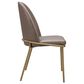 Urban Home Doheny Side Chair in Brass, , large