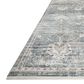 Loloi Bonney 11"6" x 15"5" Lagoon and Ivory Area Rug, , large