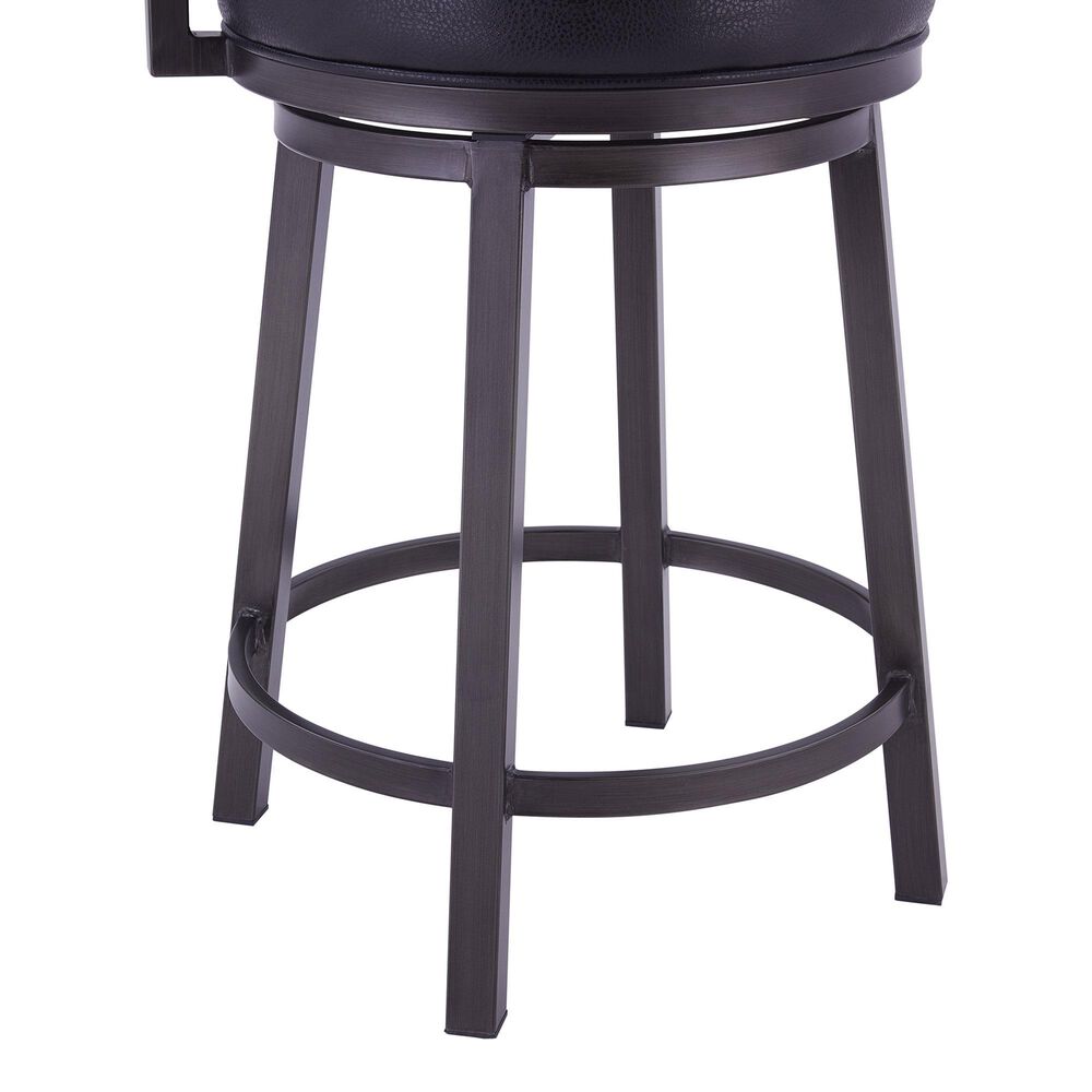 Blue River Titana 26&quot; Swivel Counter Stool with Ford Black Cushion in Mineral, , large