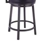 Blue River Titana 26" Swivel Counter Stool with Ford Black Cushion in Mineral, , large