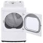 LG 5.0 Cu. Ft. Top Load Washer and 7.3 Cu. Ft. Gas Dryer Laundry Pair in White, , large