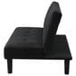 Pacific Landing Stanford Push Back Convertible Sofa Bed in Black, , large