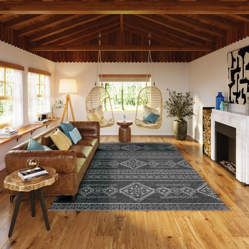 Dalyn Rug Company Sedona SN14 8&#39; x 10&#39; Midnight Indoor/Outdoor Area Performance Rug, , large