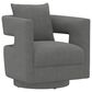 Golden Wave Furniture Jude Swivel Chair in Gray, , large