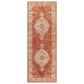 Surya Mirabel MBE-2318 2"7" x 7"3" Burnt Orange, Rust, Teal, Olive, Gray and Beige Runner, , large