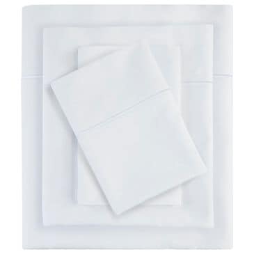 Hampton Park Madison Park 4-Piece Pima Cotton King Sheet Set in White, , large