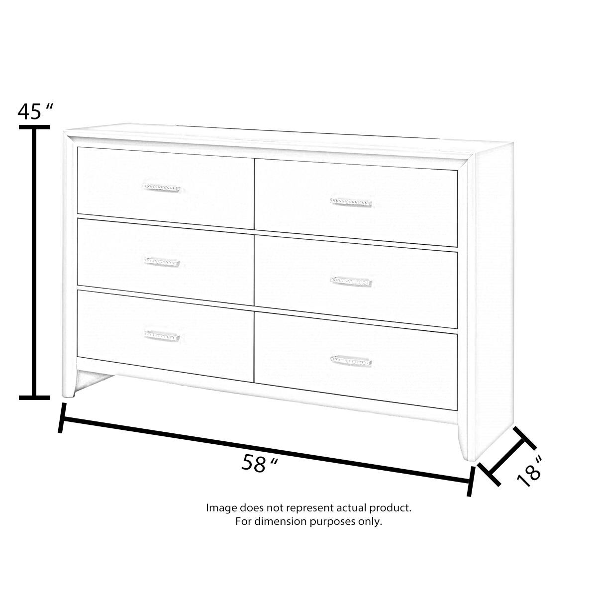 Riva Ridge Oxford 8 Drawer Dresser in Peppercorn | NFM