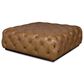 Century Rueben Tufted Cocktail Ottoman in Wheat, , large