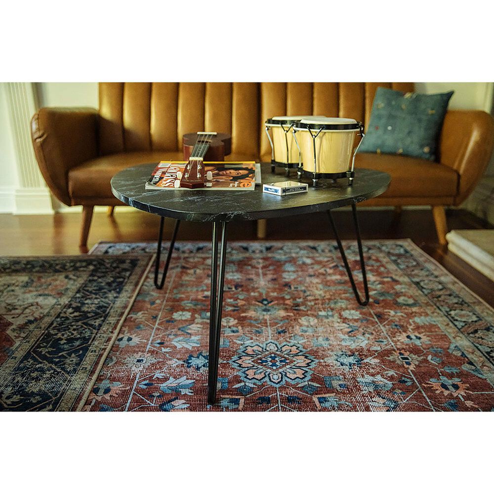 Novogratz Doheny Diana 7&#39;6&quot; x 9&#39;6&quot; Rust Area Rug, , large