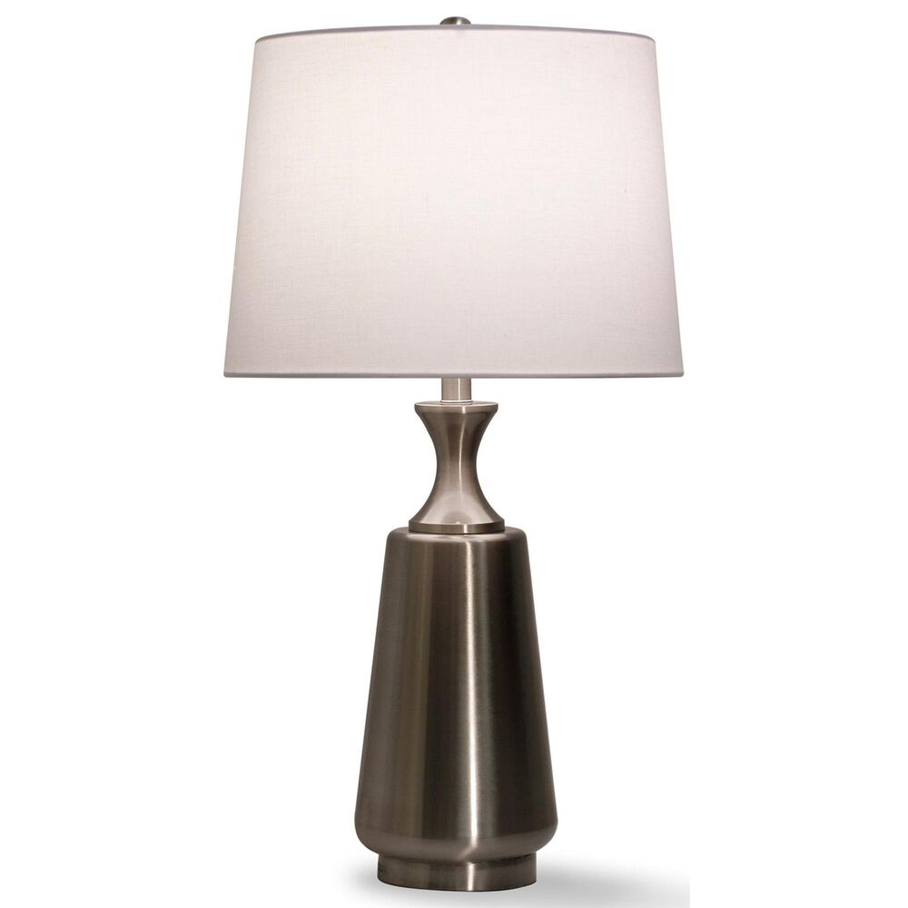 Flair Industries Table Lamp in Brushed Steel, , large