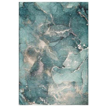 Dalyn Rug Company Odyssey OY11 8" x 10" Teal Area Rug, , large