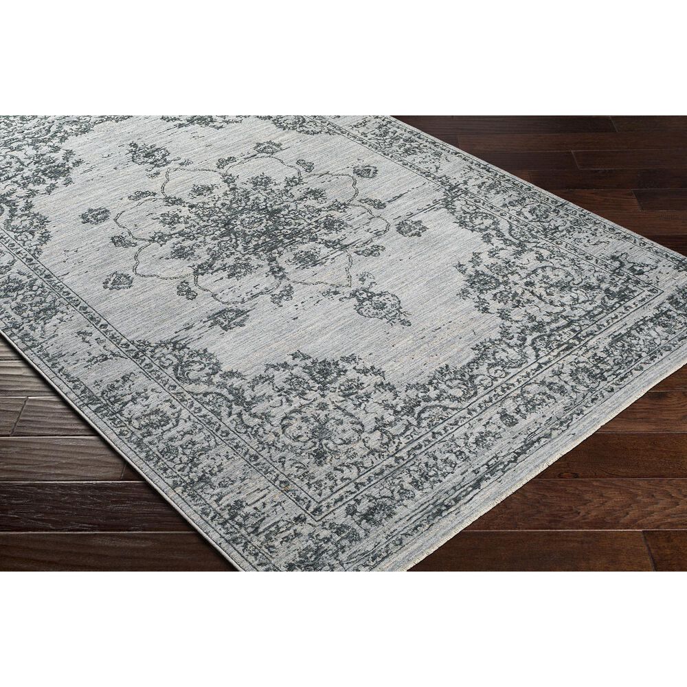 Surya Laila  6&#39;7&quot; x 9&#39;6&quot; Navy, Teal, Light Gray, Beige, Taupe and Cream Area Rug, , large